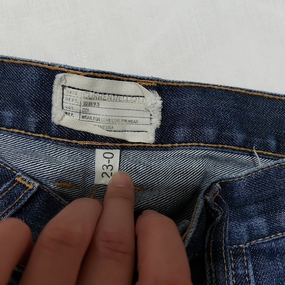 Current/Elliot The Boyfriend Distressed Jean Sz 0 - Picture 6 of 12